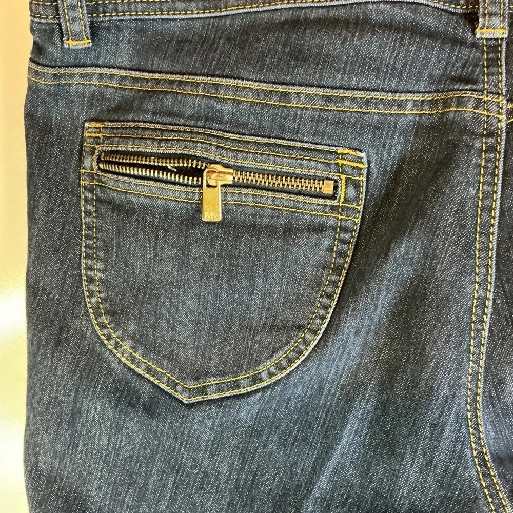 Michael Kors Dark Blue Flare Jeans